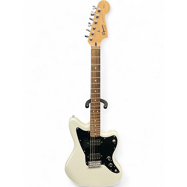 Used Squier Affinity Jazzmaster white Solid Body Electric Guitar