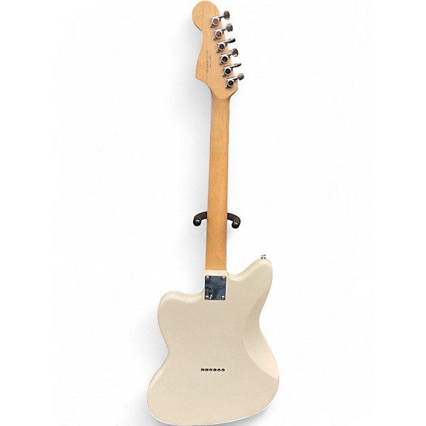 Used Squier Affinity Jazzmaster white Solid Body Electric Guitar