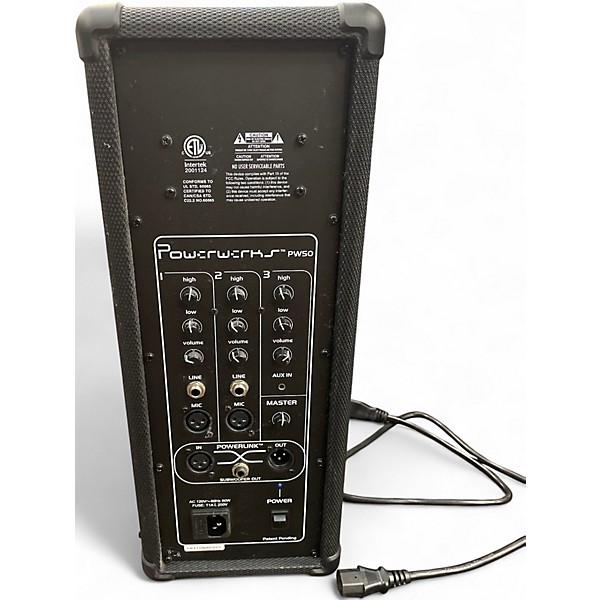 Used Powerwerks PW50 Powered Speaker