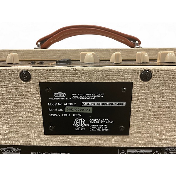 Used VOX AC30H2L 2x12 30W Tube Guitar Combo Amp