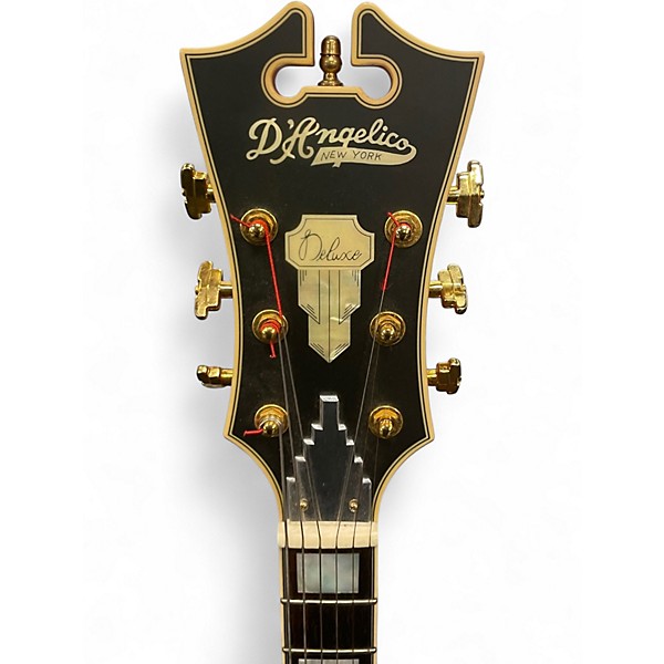 Used D'Angelico DLX EXL1 Dakota Red Hollow Body Electric Guitar