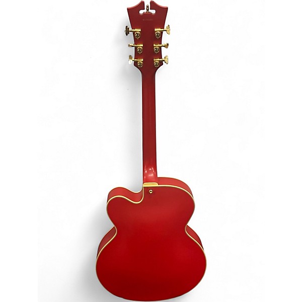 Used D'Angelico DLX EXL1 Dakota Red Hollow Body Electric Guitar