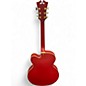 Used D'Angelico DLX EXL1 Dakota Red Hollow Body Electric Guitar