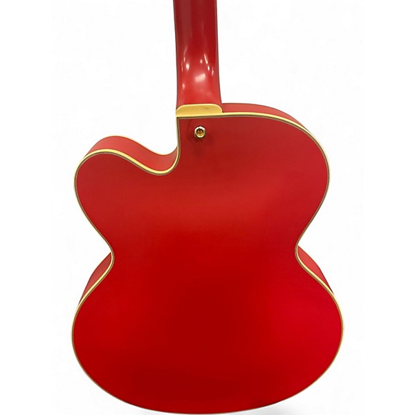 Used D'Angelico DLX EXL1 Dakota Red Hollow Body Electric Guitar