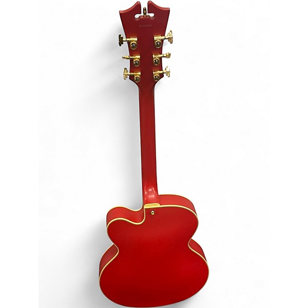 Used D'Angelico DLX EXL1 Dakota Red Hollow Body Electric Guitar