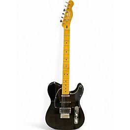 Used Fender Modern Player Telecaster Plus Black Solid Body Electric Guitar