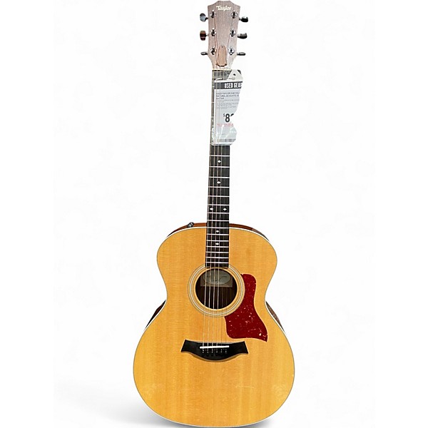 Used Taylor 214E Deluxe Natural Acoustic Electric Guitar