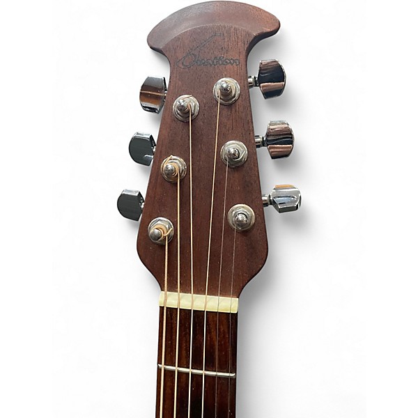 Used Ovation 1861AX-5 Standard Balladeer Mocha Burst Acoustic Electric Guitar