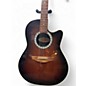 Used Ovation 1861AX-5 Standard Balladeer Mocha Burst Acoustic Electric Guitar