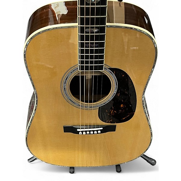 Used 2025 Martin D41 Natural Acoustic Guitar