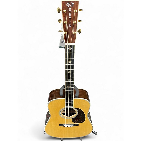 Used 2025 Martin D41 Natural Acoustic Guitar