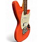 Used 2021 Fender Jagstang Fiesta Red Solid Body Electric Guitar