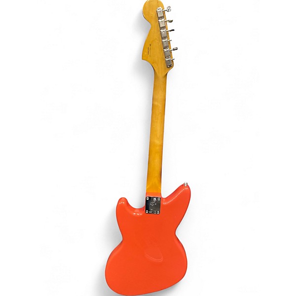 Used 2021 Fender Jagstang Fiesta Red Solid Body Electric Guitar