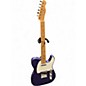 Used Fender Road Worn 1950S Telecaster Purple Solid Body Electric Guitar