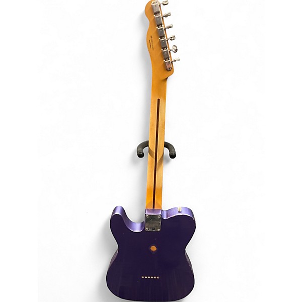 Used Fender Road Worn 1950S Telecaster Purple Solid Body Electric Guitar
