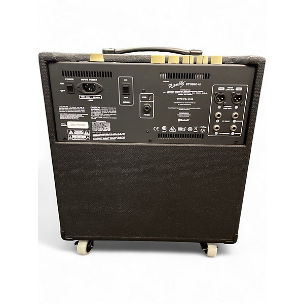 Used Fender Rumble Studio 40 Bass Combo Amp