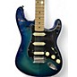 Used Fender Player Stratocaster HSS Plus Top Ocean Blue Burst Solid Body Electric Guitar thumbnail