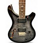 Used PRS SE Custom 22 Semi-Hollowbody charcoal burst Hollow Body Electric Guitar