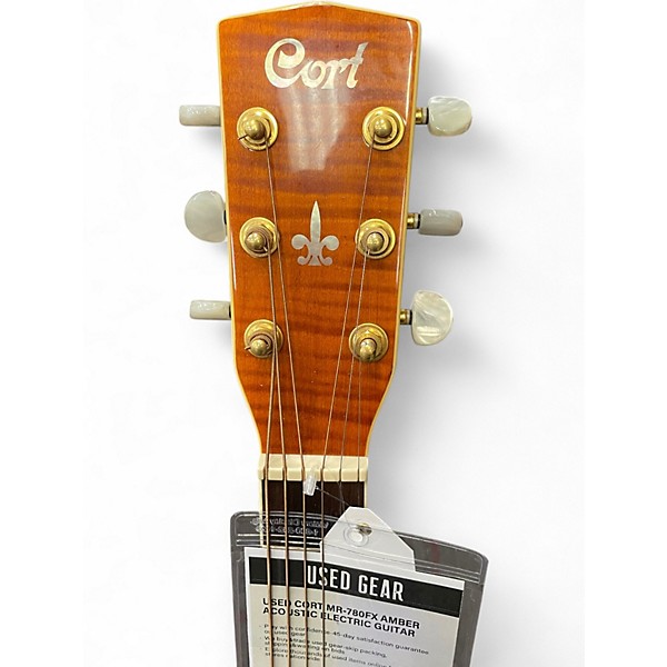 Used Cort MR-780FX Amber Acoustic Electric Guitar