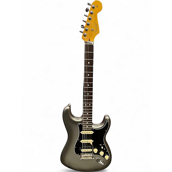 Used Fender American Professional II Stratocaster Mercury Solid Body Electric Guitar