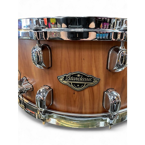 Used TAMA 14X6 Starclassic Snare Natural Drum