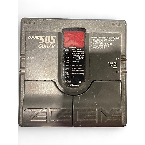 Used Zoom 505 Guitar Effect Processor