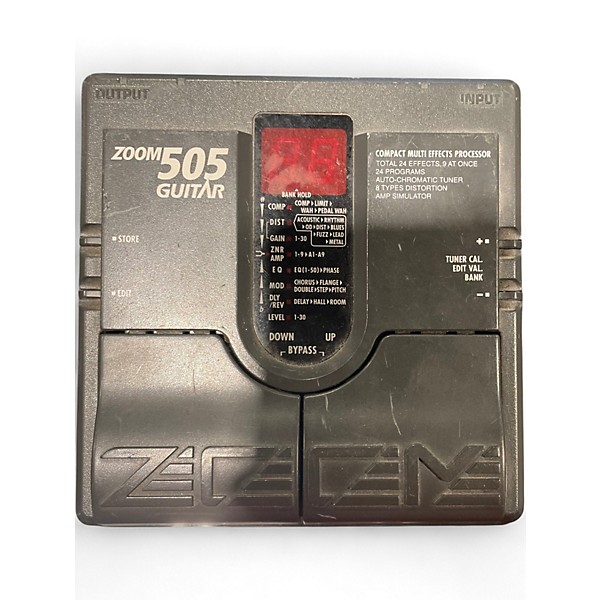 Used Zoom 505 Guitar Effect Processor