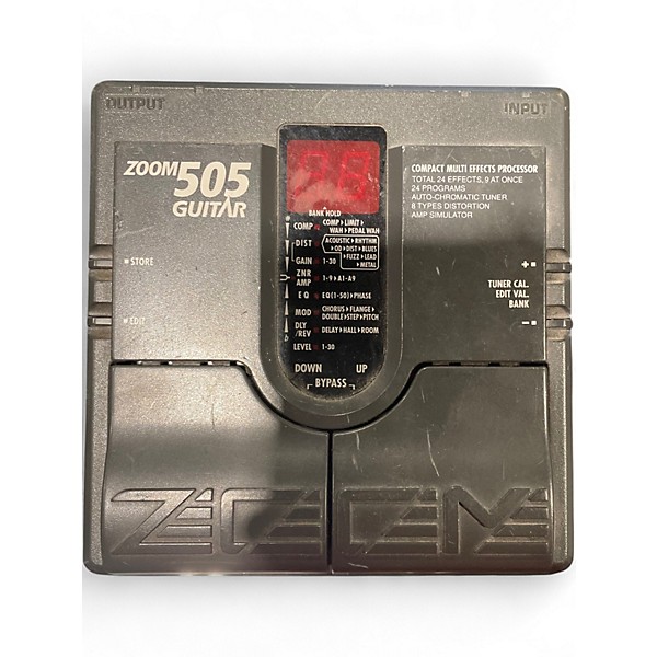 Used Zoom 505 Guitar Effect Processor
