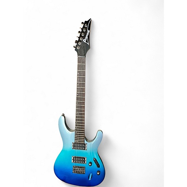 Used Ibanez S521 BLUE Solid Body Electric Guitar