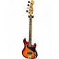 Used 2024 Fender DELUXE DIMENSIONS IV BASS AGED CHERRY BURST Electric Bass Guitar thumbnail