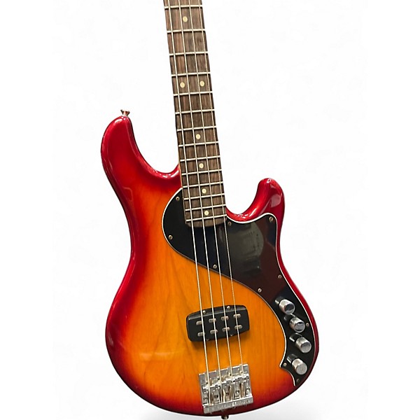 Used 2024 Fender DELUXE DIMENSIONS IV BASS AGED CHERRY BURST Electric Bass Guitar