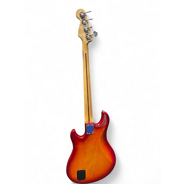 Used 2024 Fender DELUXE DIMENSIONS IV BASS AGED CHERRY BURST Electric Bass Guitar