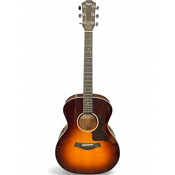 Used Taylor 214E Deluxe Sunburst Acoustic Electric Guitar