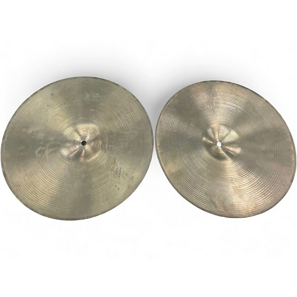 Used Zildjian 14in Avedis Hi Hat Pair Cymbal