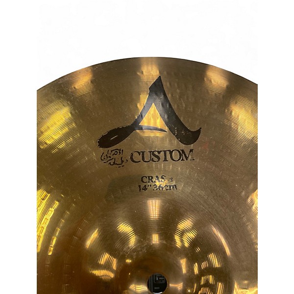 Used Zildjian 14in A Custom Crash Cymbal