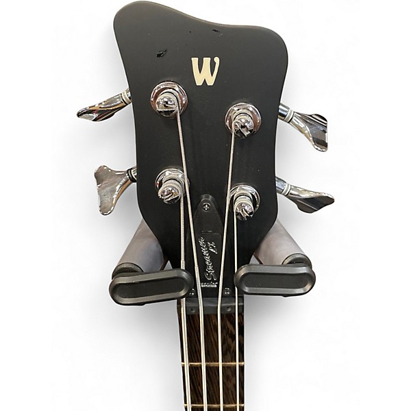 Used Warwick Streamer LX 4 String Blue Electric Bass Guitar