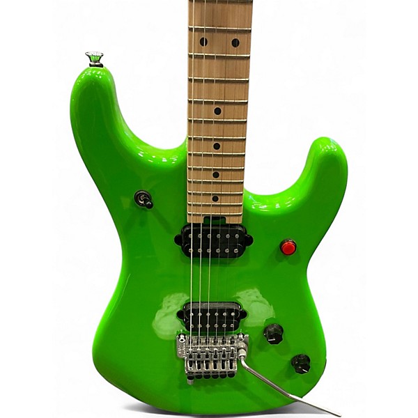 Used EVH 5150 Standard Slime Green Solid Body Electric Guitar