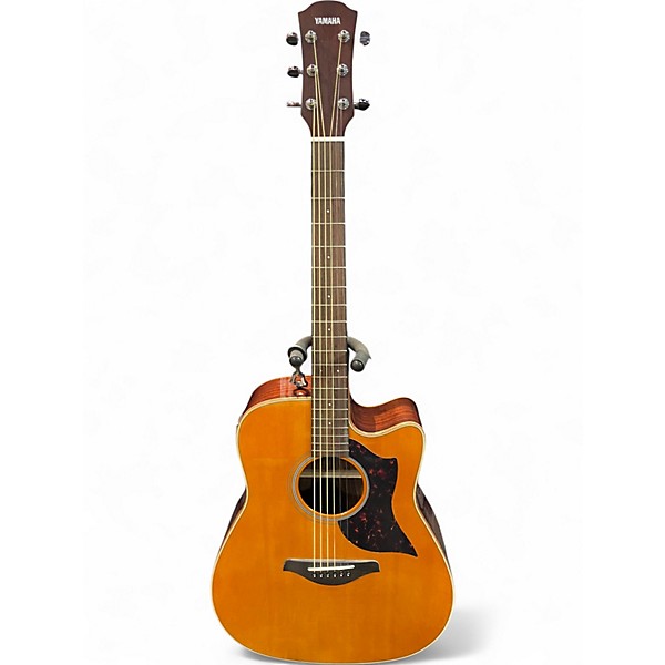 Used Yamaha A1R Natural Acoustic Electric Guitar