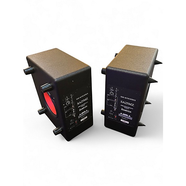 Used Sas Acoustic Design SA25MZ "ZOMBIE" PAIR Powered Monitor
