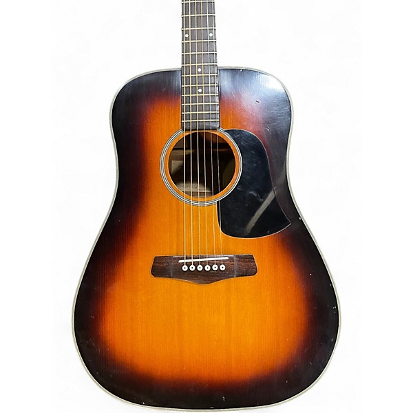 Used Aria AWC-75 Sunburst Acoustic Guitar