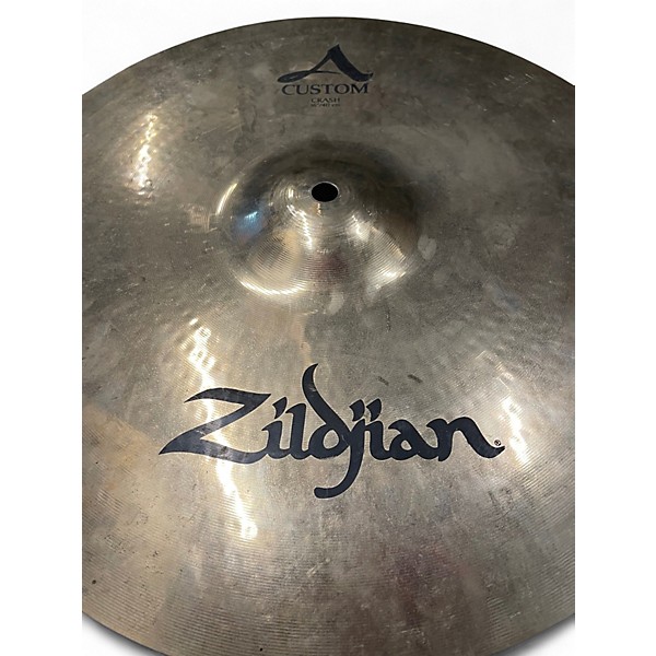 Used Zildjian 16in A Custom Crash Cymbal