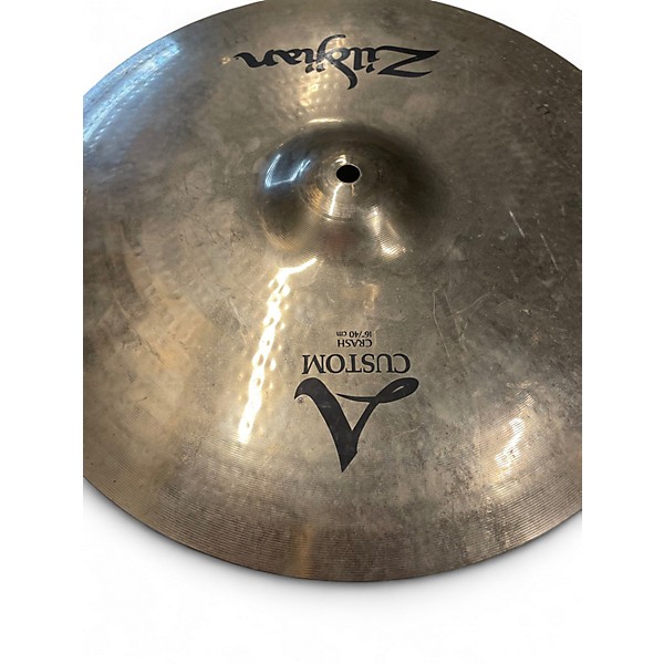 Used Zildjian 16in A Custom Crash Cymbal