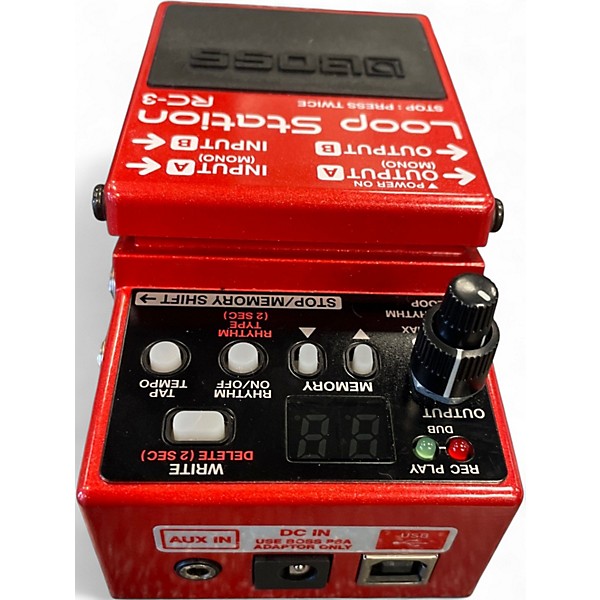 Used BOSS RC3 Loop Station Pedal