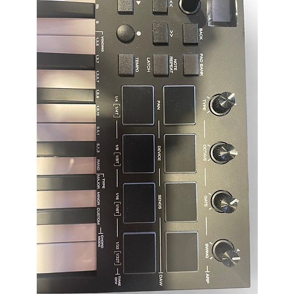 Used M-Audio oxygen pro mini MIDI Controller