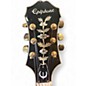Used Epiphone EMPEROR AS Vintage Sunburst Hollow Body Electric Guitar