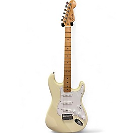 Used Fender Stratocaster White Solid Body Electric Guitar