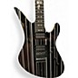 Used 2024 Schecter Guitar Research Synyster Gates Signature Standard Black and White Solid Body Electric Guitar