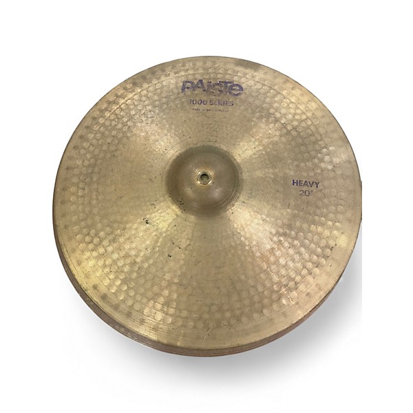 Used Paiste 20in 1000 SERIES HEAVY RIDE Cymbal