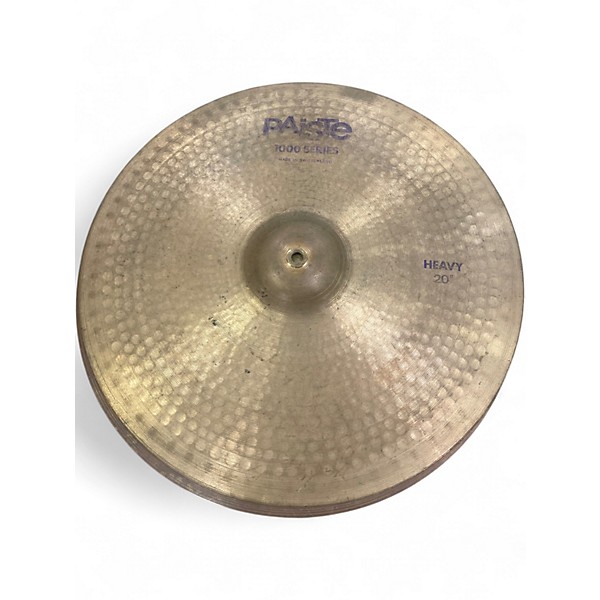 Used Paiste 20in 1000 SERIES HEAVY RIDE Cymbal