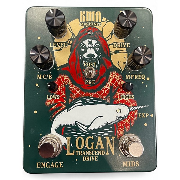 Used Kma Machines Logan Transcend Drive Effect Pedal